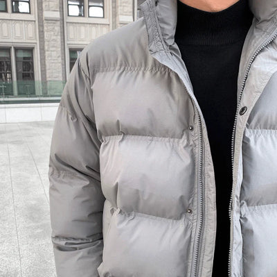 viral  COLLAR PUFFER JK+ Free matching PANTS