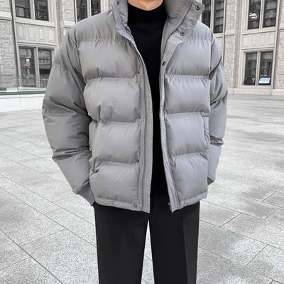 viral  COLLAR PUFFER JK+ Free matching PANTS